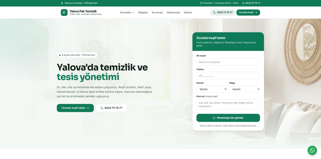 Yalova Pak Temizlik
