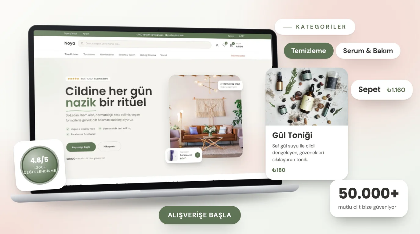 E-Ticaret Web Sitesi